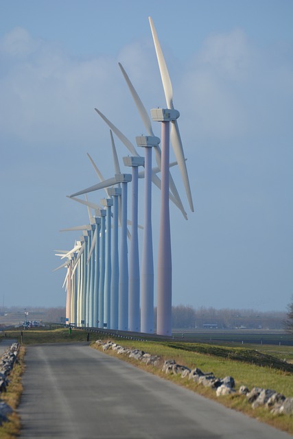 nature, windmills, netherlands